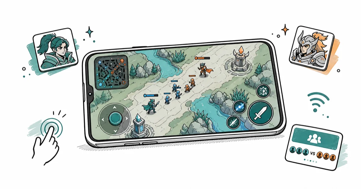 Best MOBA Games for Android: Top 5 Picks Tested in 2026 cover image
