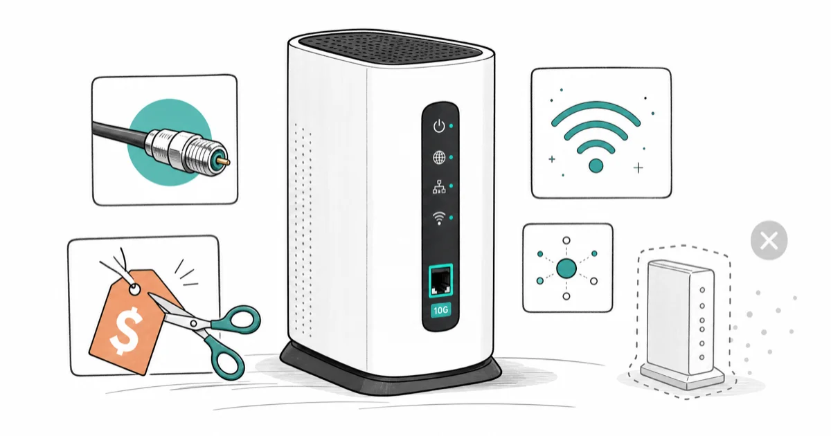 Best Modem Router Combo 2026: Gateways That Cut Fees cover image