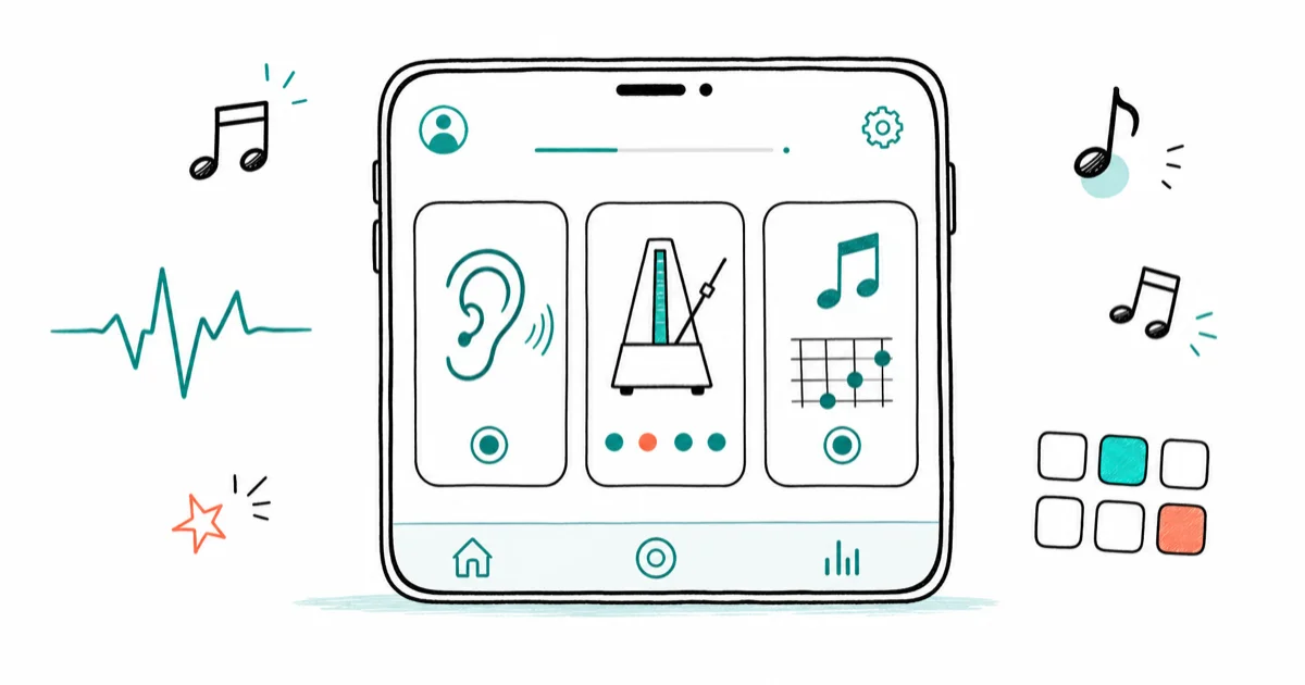 Best Music Theory Apps: 8 Tested Picks for iOS and Android cover image