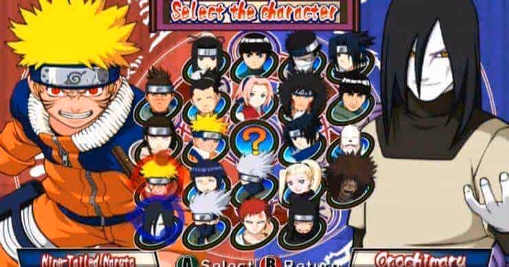 Best Naruto PSP Game - Naruto: Clash of ninja