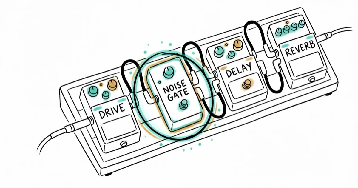 Best Noise Gate Pedals for Guitar: Top 5 Picks (2026) cover image