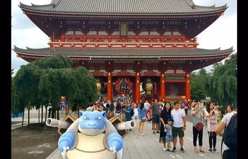 Best Places for Pokémon Go - Senso-Ji Temple, Tokyo
