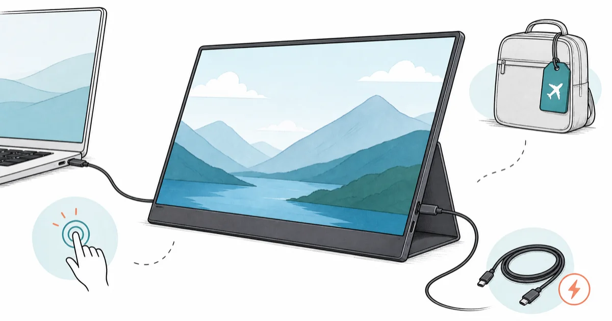 Best Portable Monitor 2026: Top USB-C Travel Picks cover image