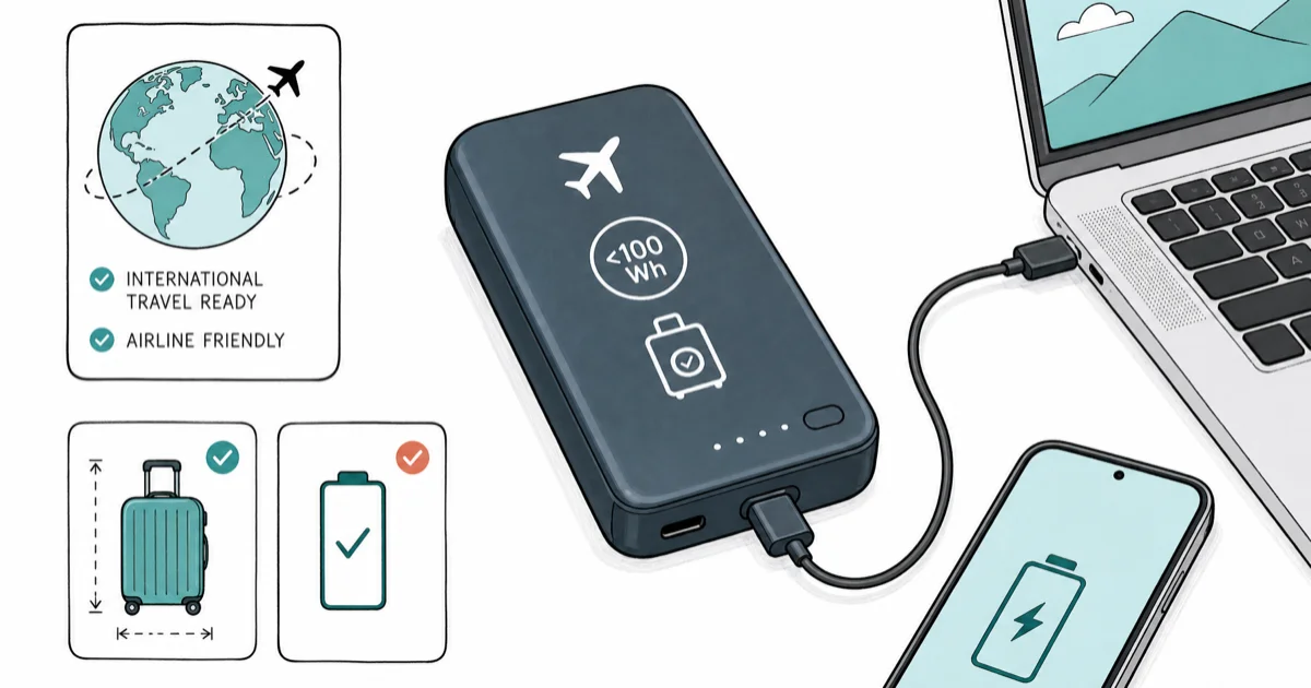Best Power Bank for International Travel 2026: TSA Picks cover image