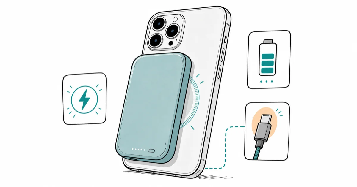 Best Power Bank for iPhone 17 in 2026: Qi2 vs USB-C Picks cover image