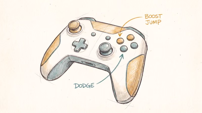 Rocket League controller deadzone and sensitivity settings layout