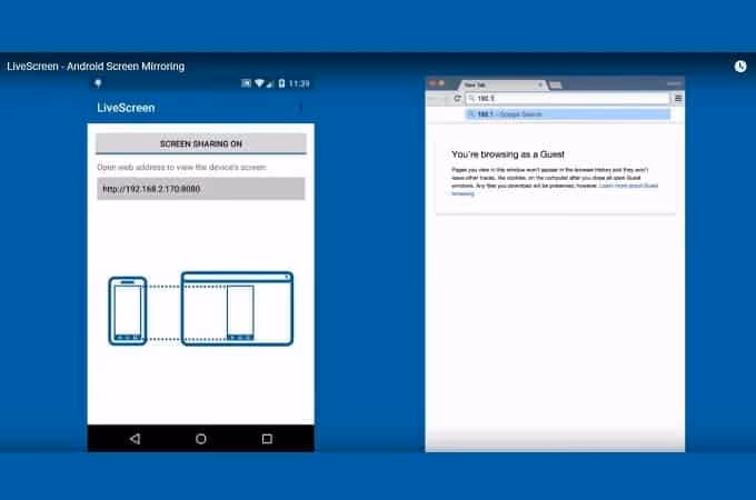 LiveScreen Mirroring 