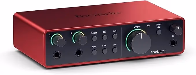Focusrite Scarlett 2i2 4th Gen