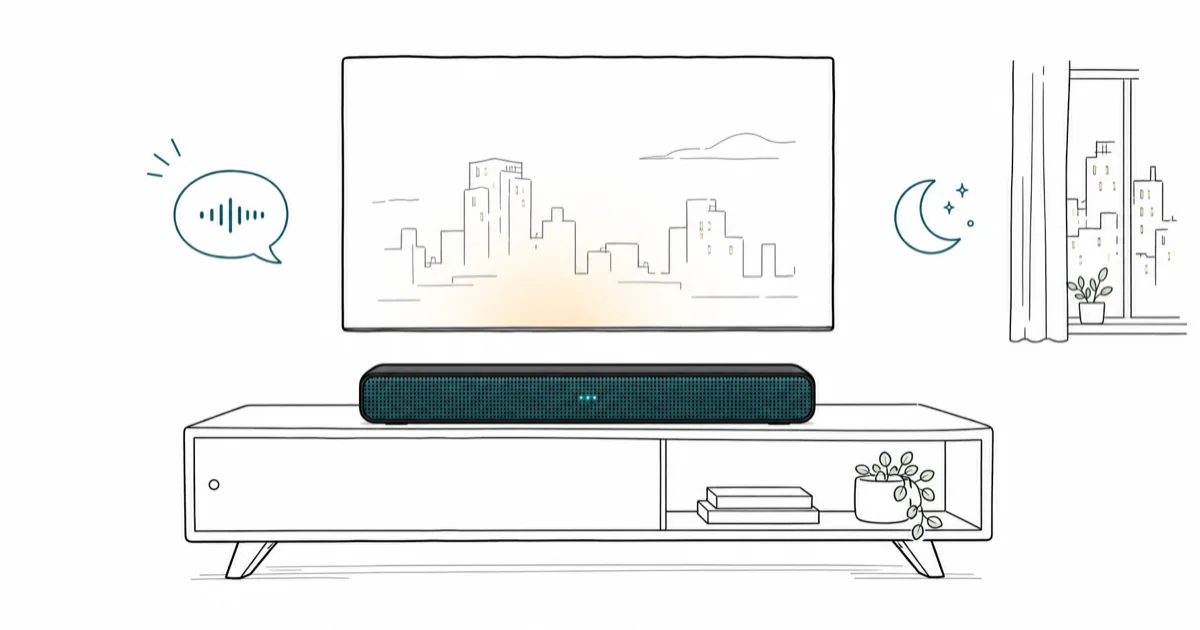 Best Soundbar for Apartment Living and Clear Dialogue cover image