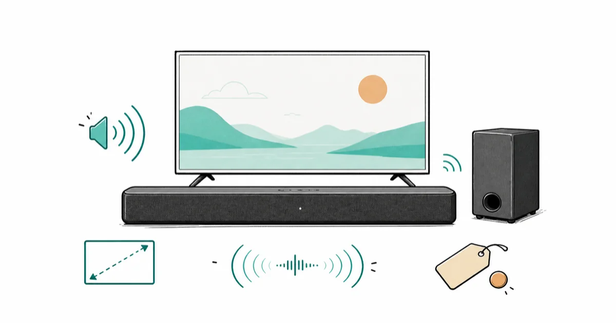 Best Soundbar in 2026: Top Picks by TV Size and Budget cover image