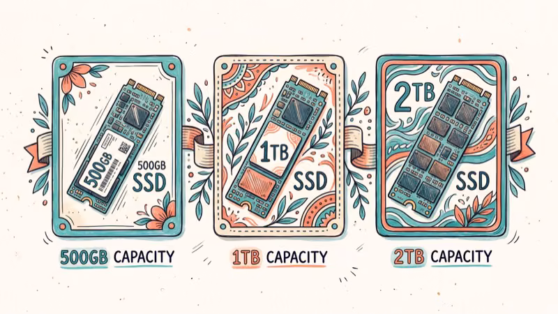PS4 compatible SSD storage options showing internal and external drives