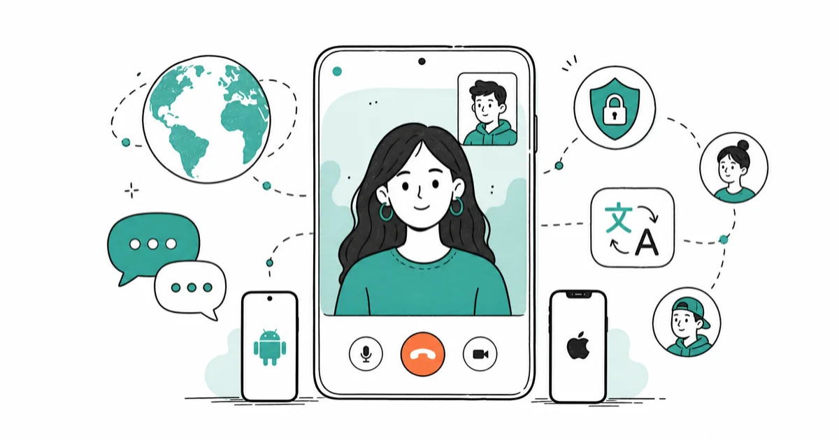 Best Stranger Chat Apps for Android and iPhone 2026 cover image