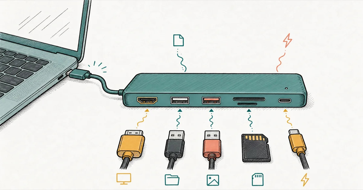 Best USB-C Hub for MacBook in 2026: 4 Tested Picks cover image