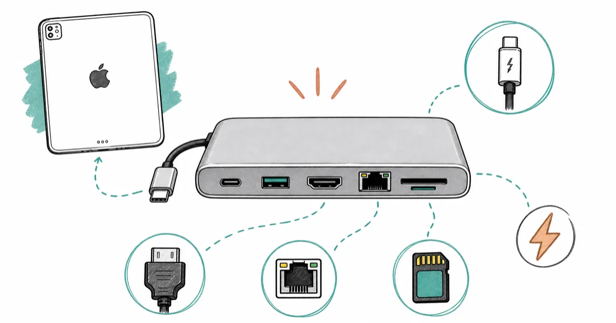 Best USB Hub for iPad Pro: Ports That Actually Work cover image