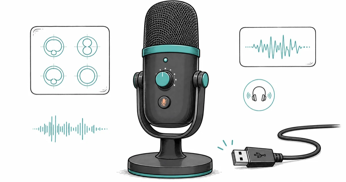 Best USB Microphone 2026: Podcast, Stream, and Voice Picks cover image