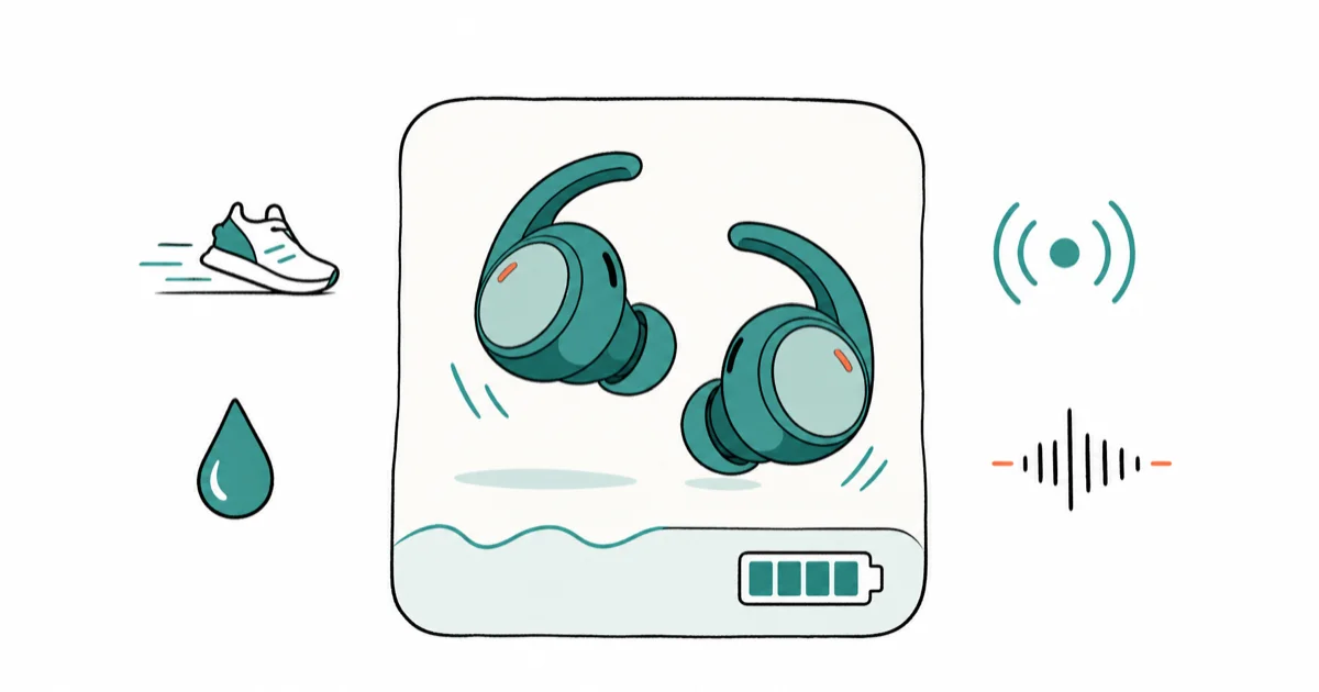 Best Wireless Earbuds for Running 2026: Fit, Battery Tested cover image