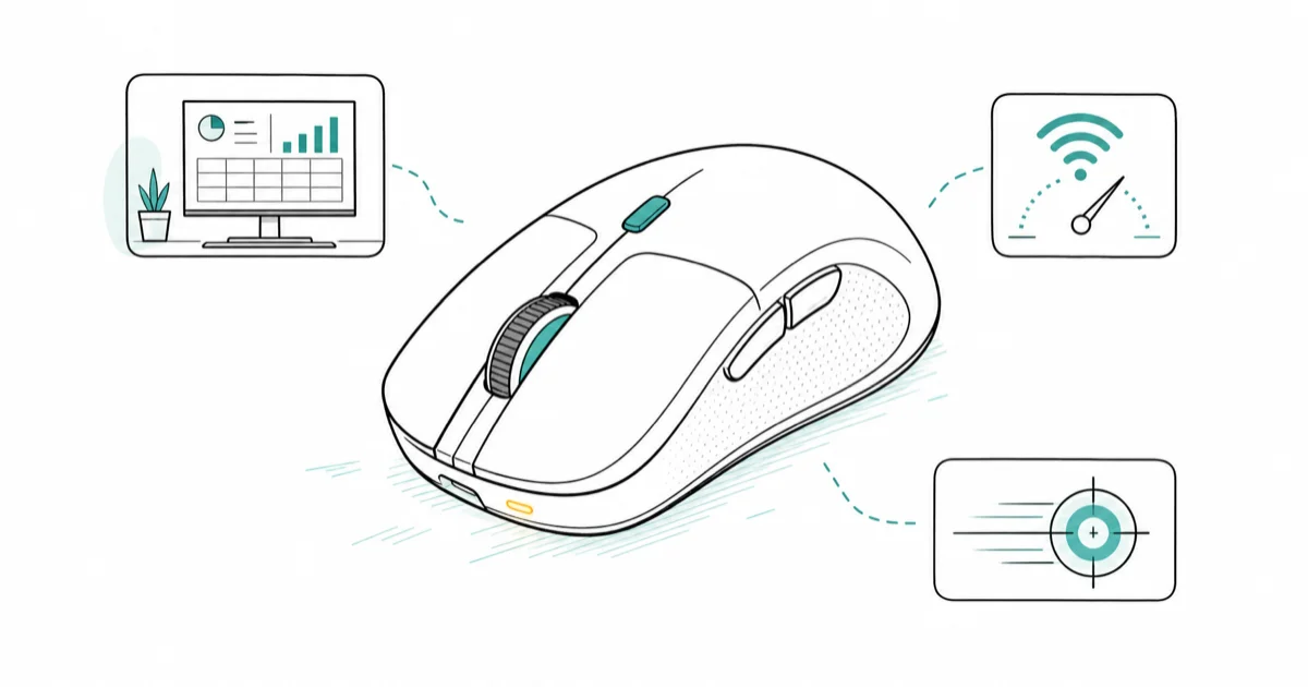 Best Wireless Mouse for Gaming and Work 2026: 3 Picks