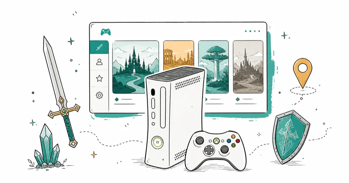 Best Xbox 360 RPGs: 15 Games That Defined the Console cover image