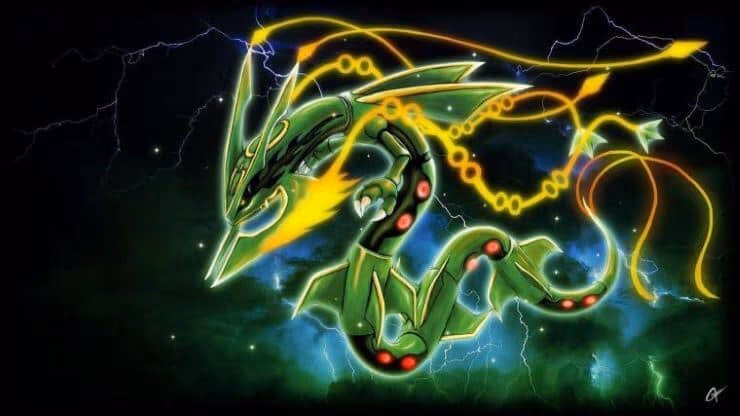 Biggest Pokemon - Mega Rayquaza 
