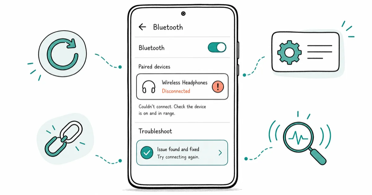 Fix Bluetooth Not Working on Android: 10 Proven Methods cover image