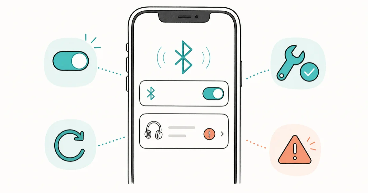 Fix iPhone Bluetooth Not Working: 8 Tested Solutions cover image