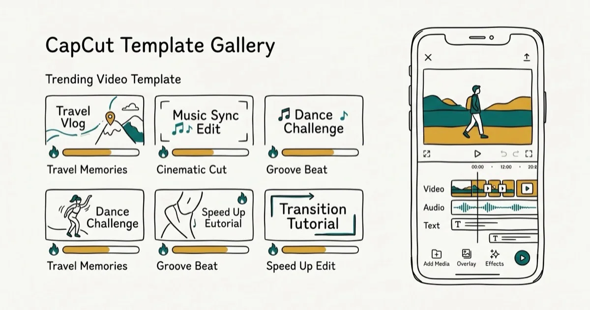 The Comprehensive CapCut Templates User Guide 2026 cover image