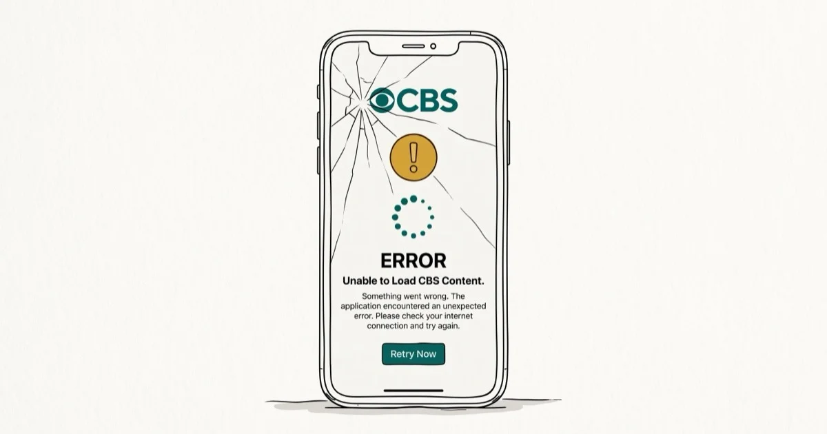 CBS App Not Working: 8 Fixes for Android, iPhone, and Roku cover image