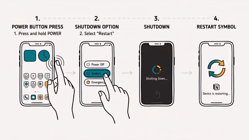 Restarting a streaming device to fix CBS app errors