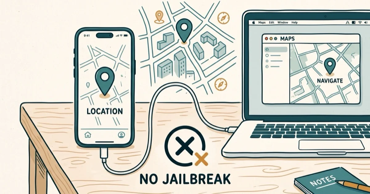Change iPhone Location Without Jailbreak: 4 Tested Methods cover image