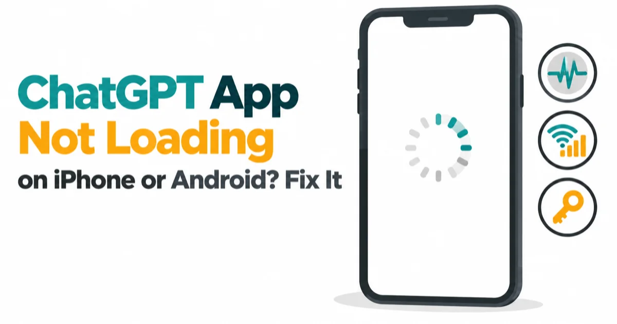 ChatGPT App Not Loading on iPhone or Android? Fix It