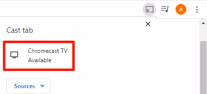 perform Chromecast for Safari