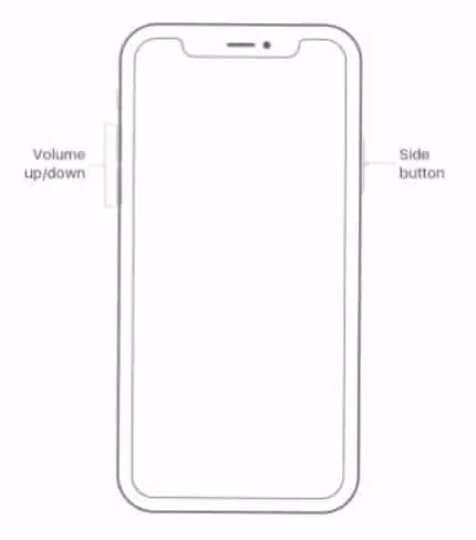 Restart the iPhone to fix com.apple.mobilephone error 1035