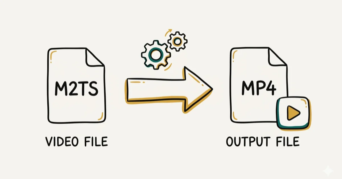 Convert M2TS to MP4 on Mac and Windows: 3 Free Ways cover image