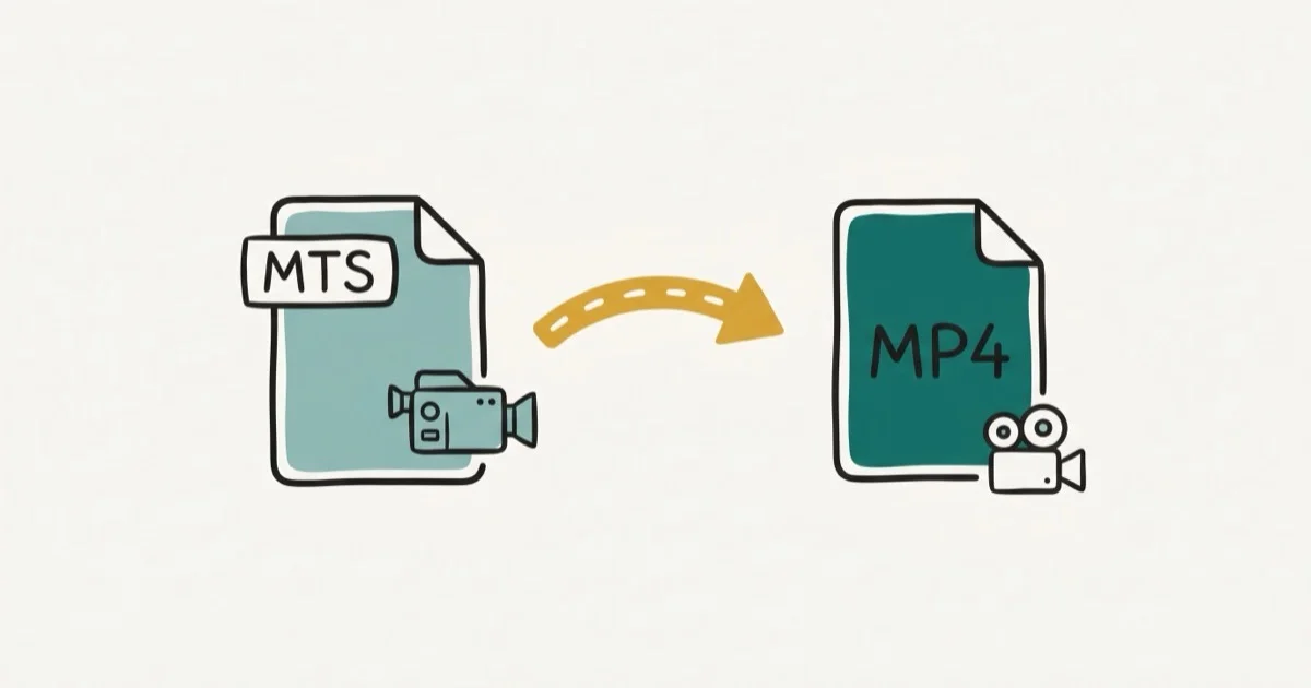 How to Convert MTS to MP4 Without Losing HD Quality cover image