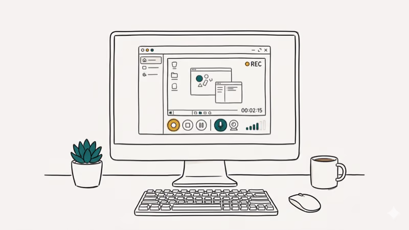 Illustration showing record for convert netflix to mp4 or netflix to mp3
