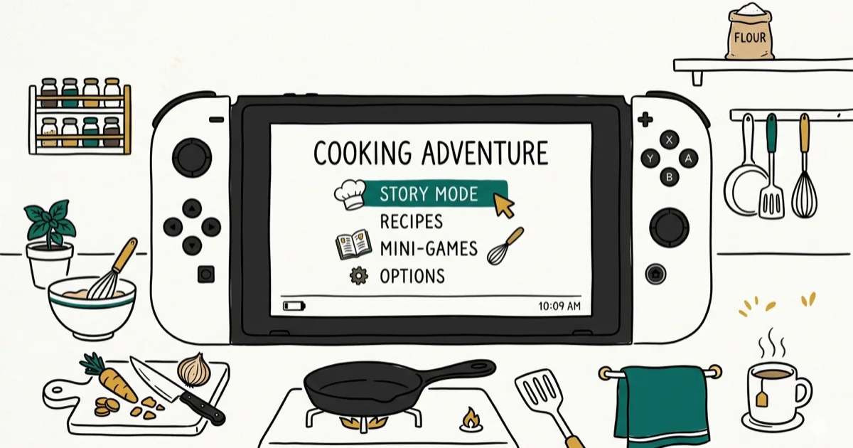 The 10 Best Cooking Games on Nintendo Switch (2026) cover image