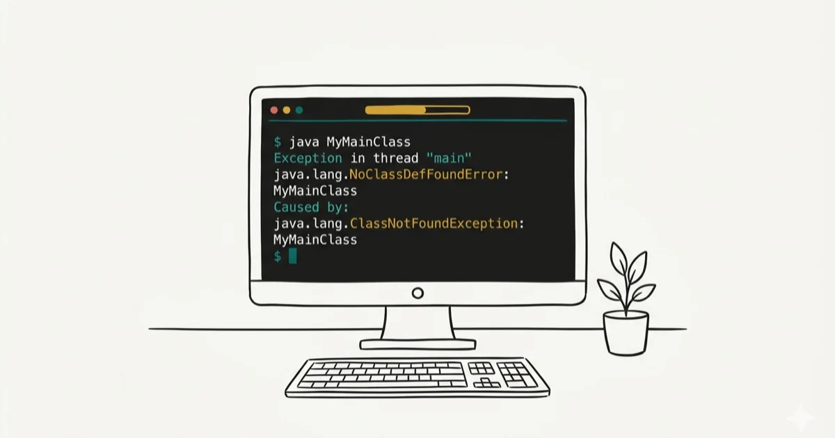 Could Not Find or Load Main Class: 4 Fixes That Work cover image
