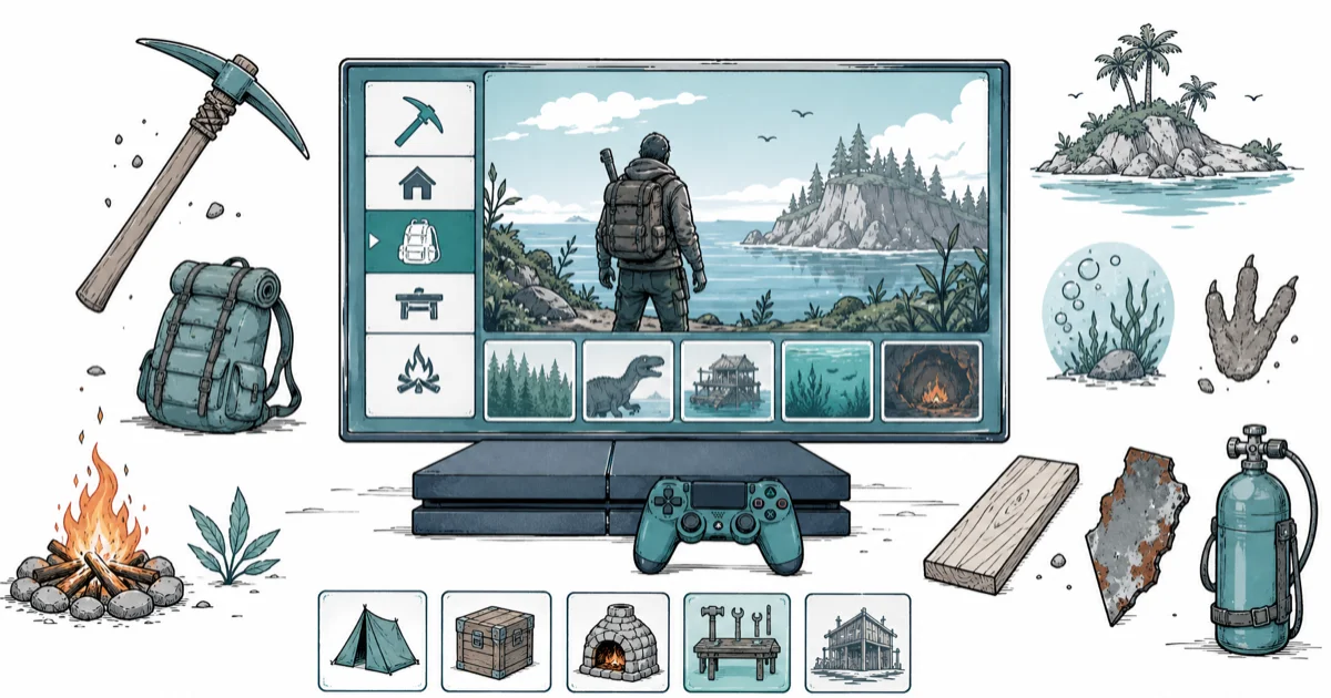 The 15 Best Crafting Survival Games on PS4 in 2026 cover image
