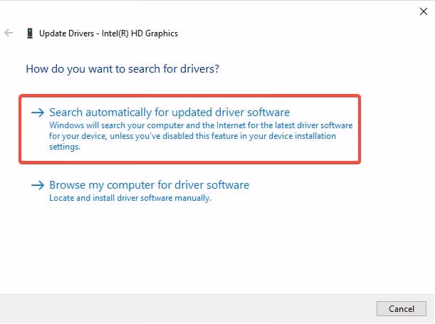 Update Driver to fix d3d9.dll error