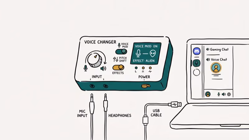 Illustration of discord integration for darth vader voice changer