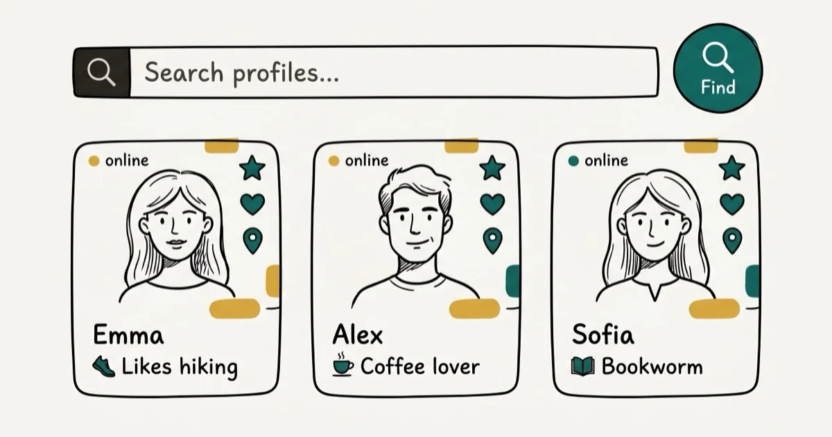 How to Search for a Dating Profile by Name or Phone cover image