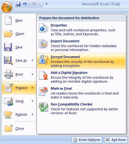 If it is an Excel 2007 file