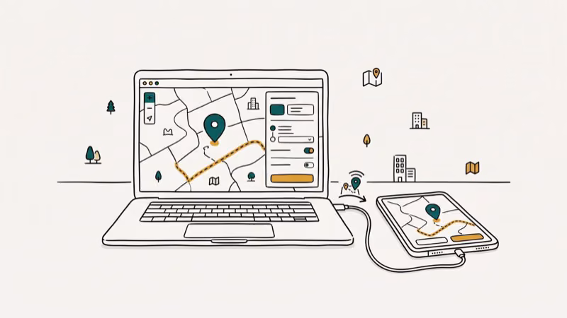 Illustration of ios pc tool for defit pokemon go