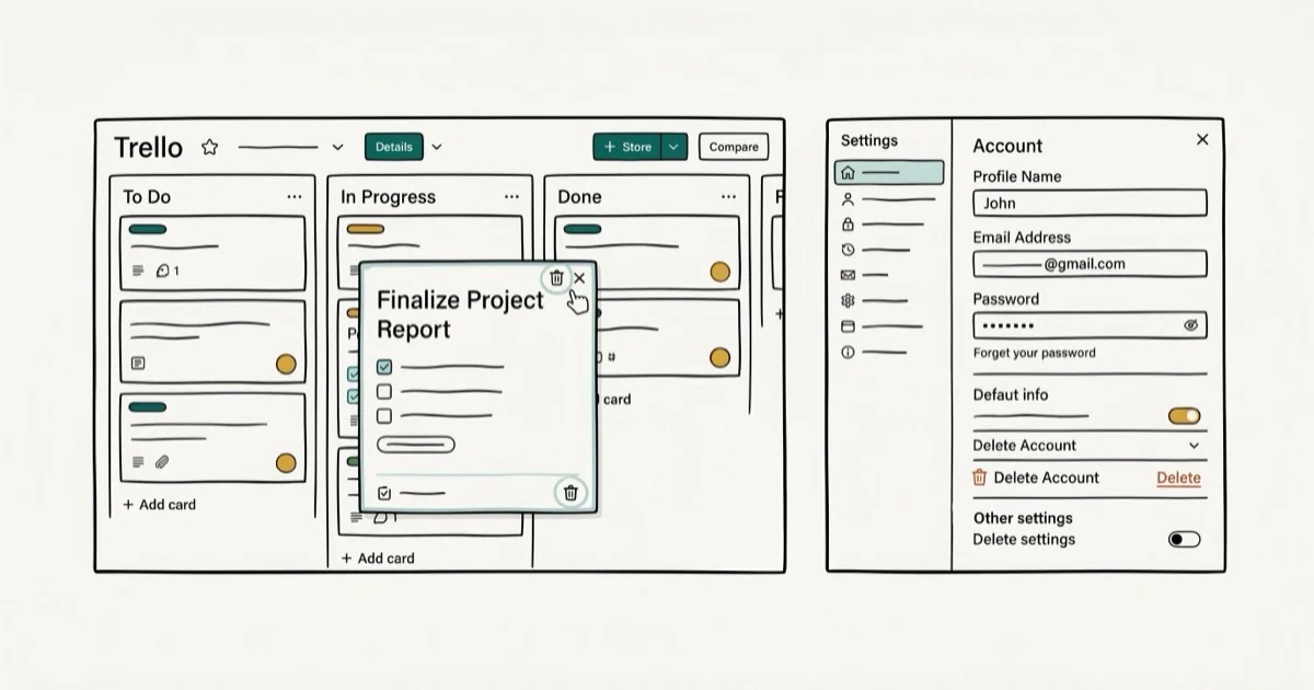 How to Delete a Trello Account, Board, or Card (2026) cover image