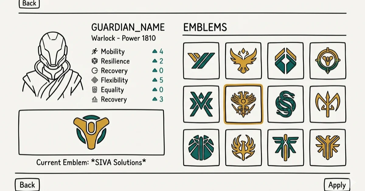 Destiny 2 Emblems: The 12 Rarest Ones You Can Collect cover image