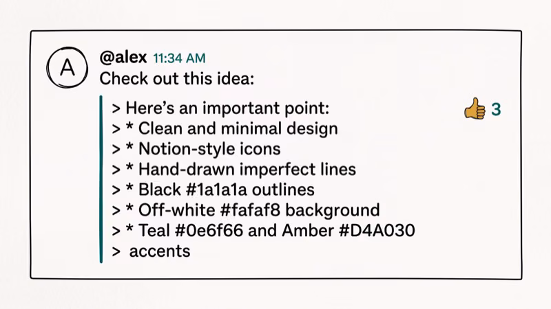 Illustration of multiline quote for discord quote