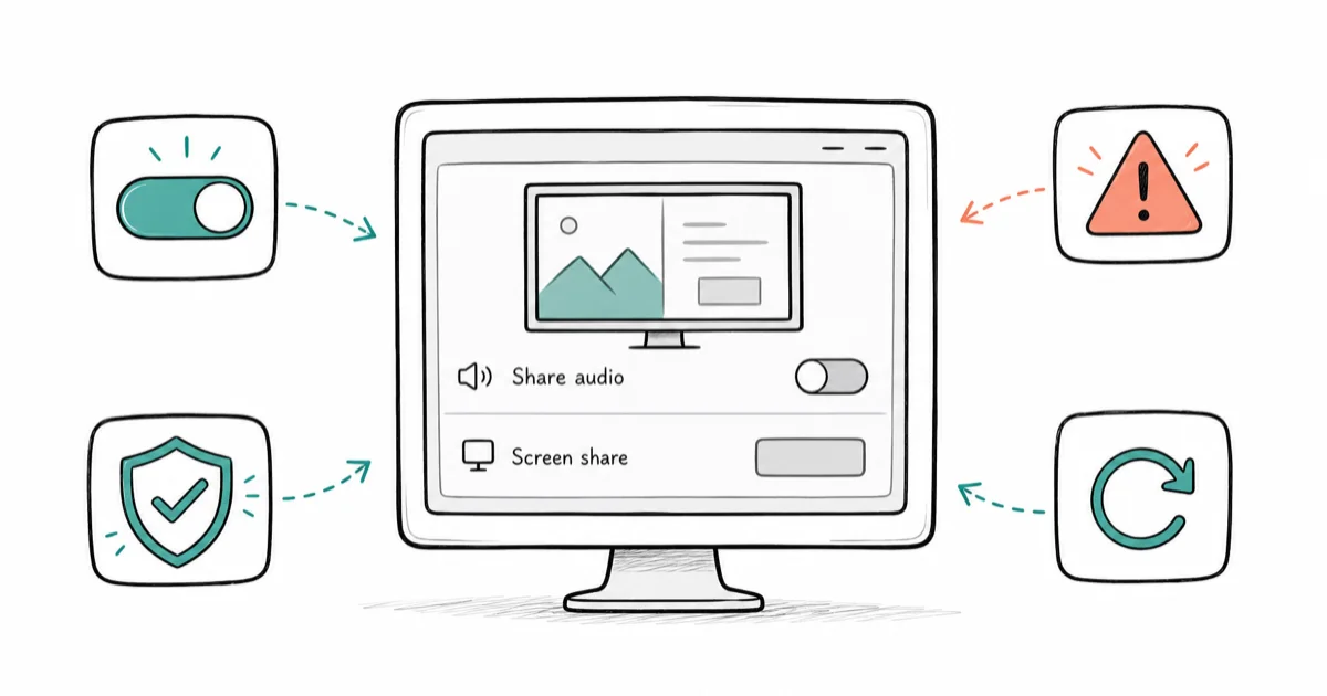 Discord Screen Share No Audio? Fix the Sound in 2026