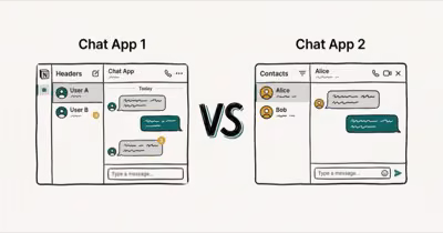 Illustration of discord vs skype card for discord vs skype