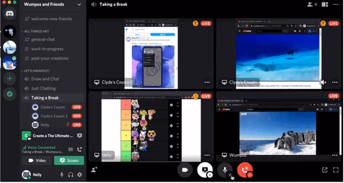 Multistream in Discord