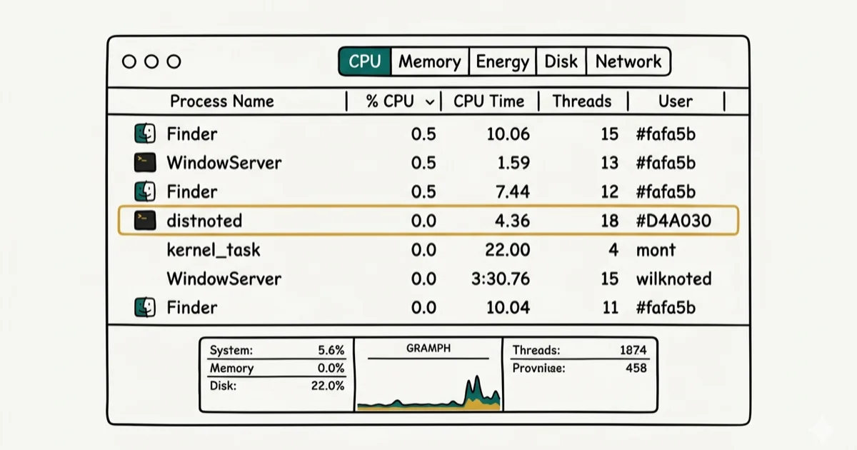 What Is Distnoted on Mac and How to Fix High CPU Usage cover image